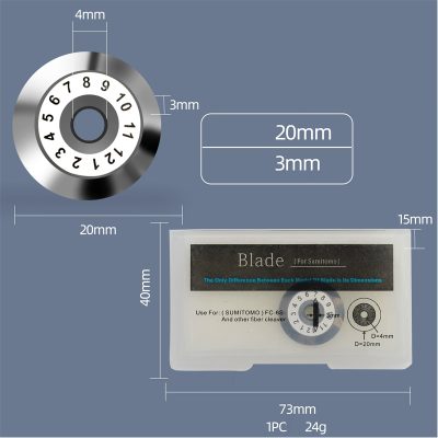 Lưỡi dao cắt 20x4x3mm